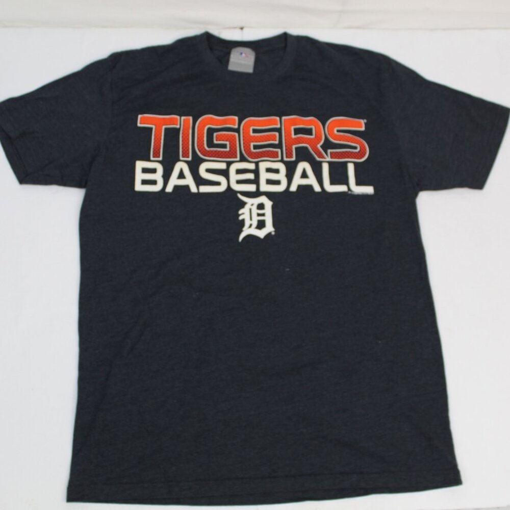 Detroit Tigers MLB Genuine Merchandise Mens Size  Large Gray Short Sleeve Tshirt